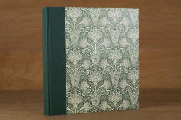 Klassisches Fotoalbum, "Leni", grünes Fotoalbum